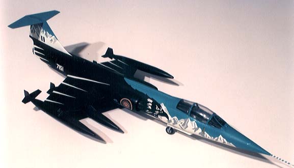 F-104 snowy